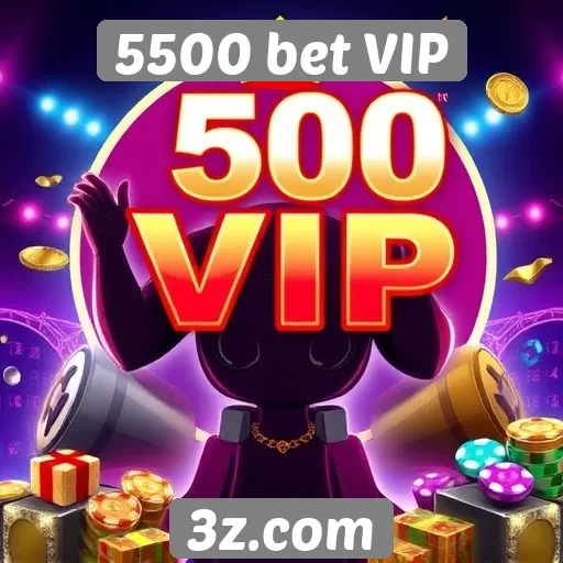 Variedade de jogos disponíveis no 5500 bet VIP