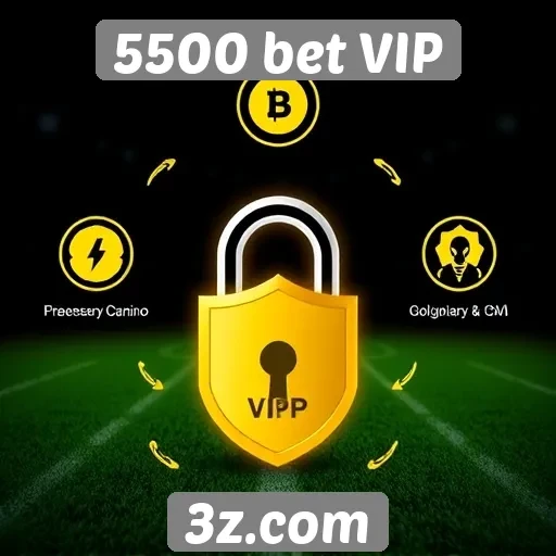 Recursos de segurança no 5500 bet VIP